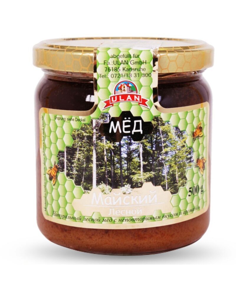 Мед "MAYSKIY" лесной 500г