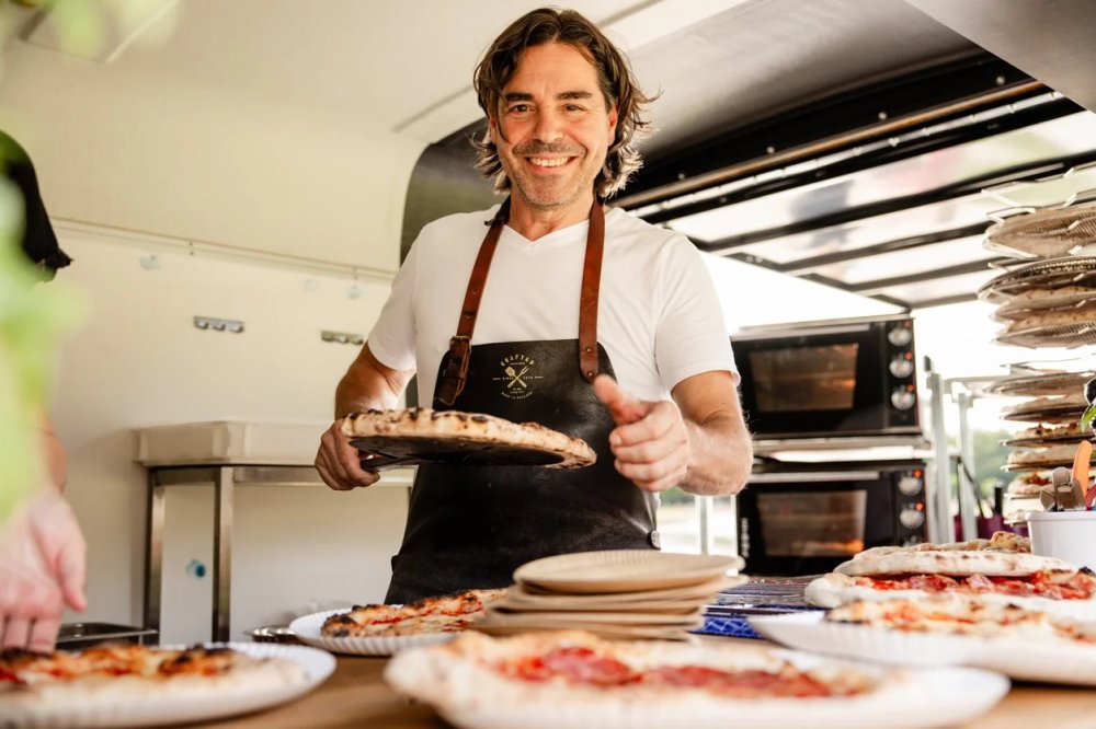 Italiaanse foodtruck en live cooking: Versheid op wielen
