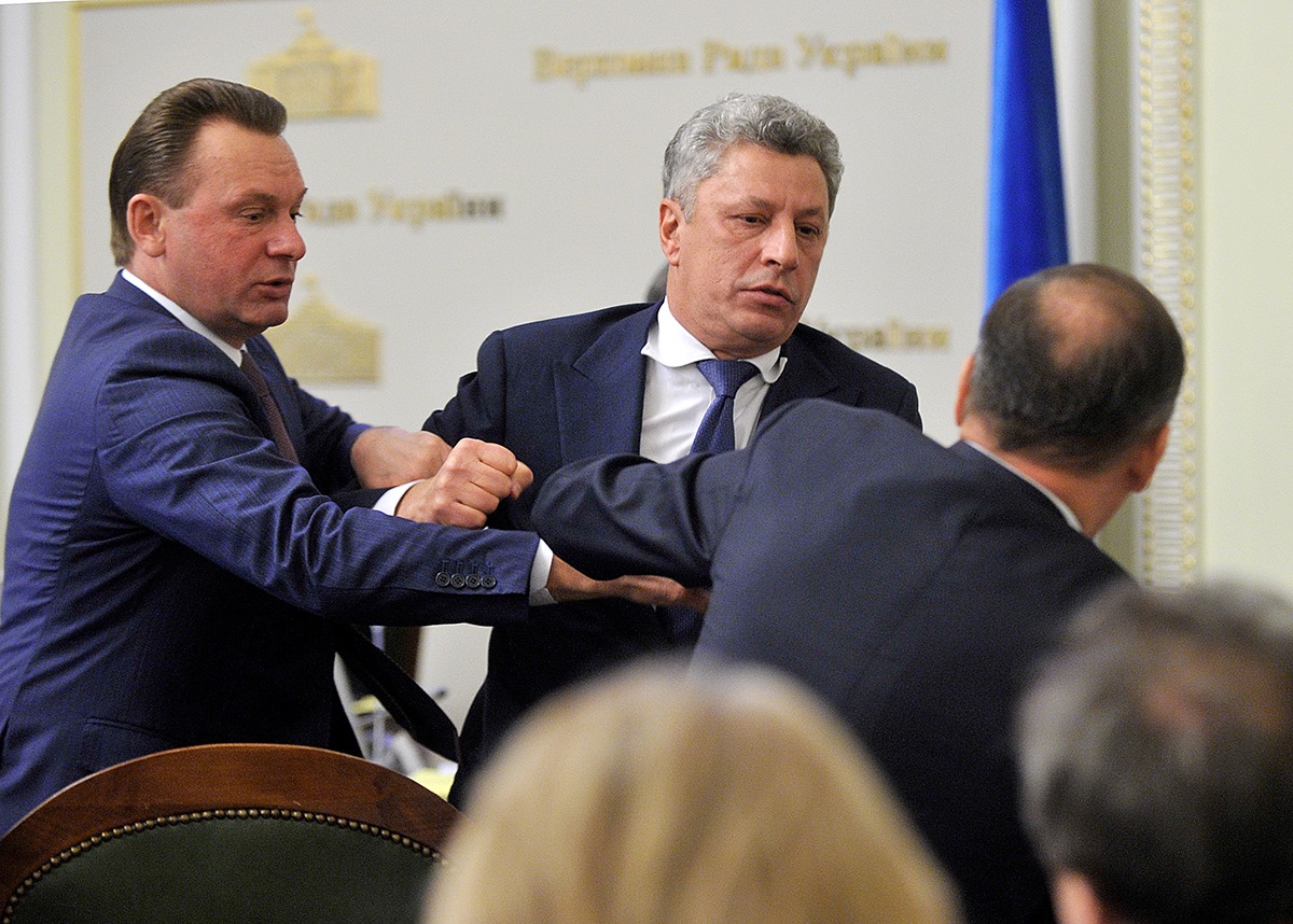 Як Бойко бився з Ляшко на погоджувальній раді парламенту (ВІДЕО)