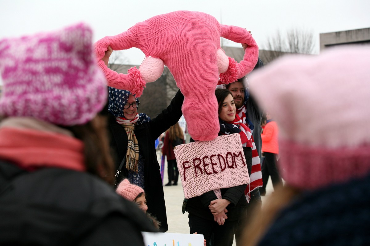 По всему миру прошли «женские марши» против Дональда Трампа