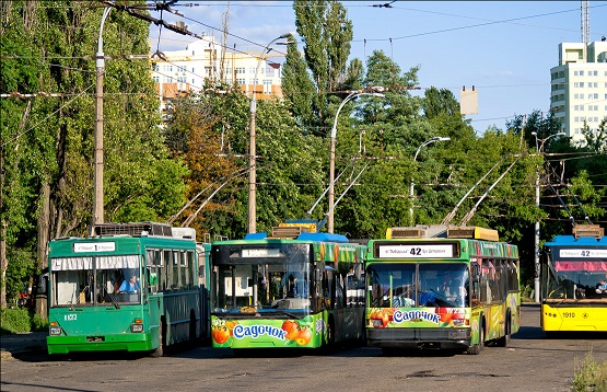 Киевский автопарк обновят автобусами и троллейбусами