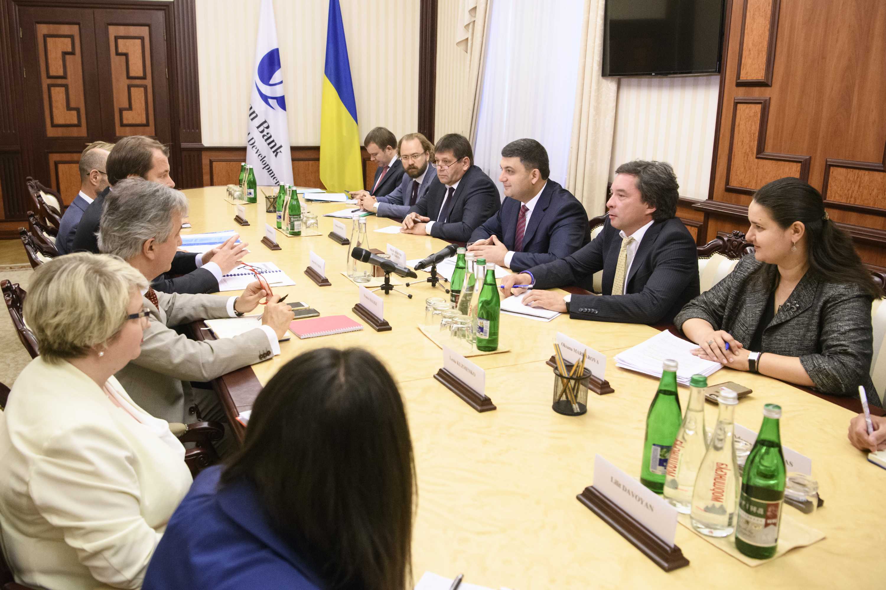 Гройсман зустрівся з Першим віце-президентом ЄБРР