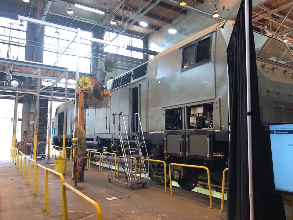 General Electric Transportation изготовила первый локомотив для Укрзализныци