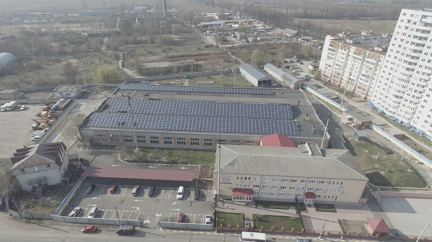 Перший мільйон заробила сонячна електростанція Укртрансгазу