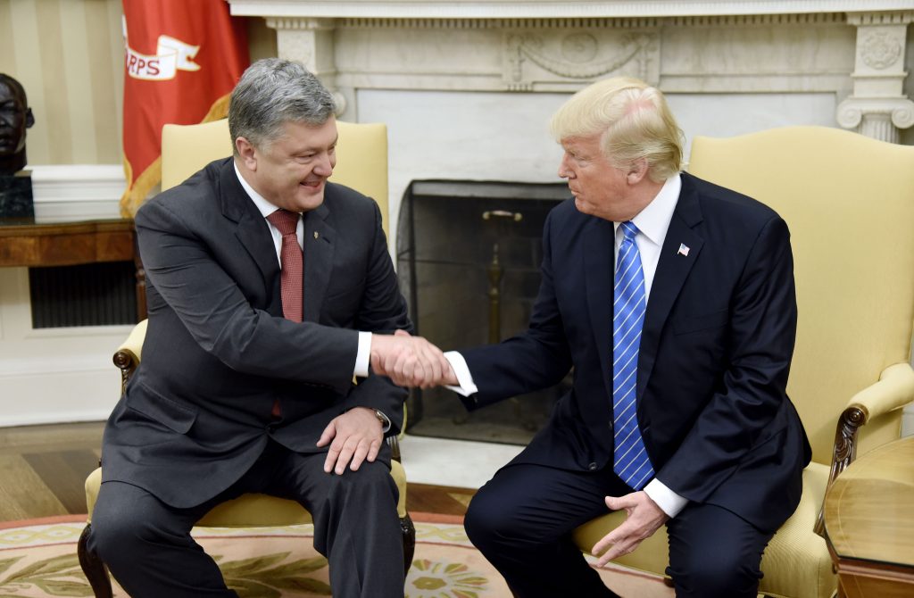 Петро Порошенко задоволений зустріччю з Президентом Трампом