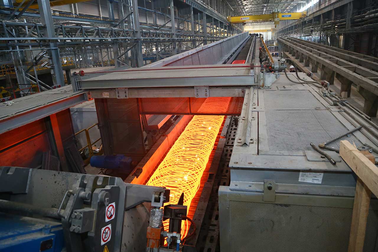«АрселорМиттал Кривой Рог» проводит реконструкцию мелкосортного стана № 250-4