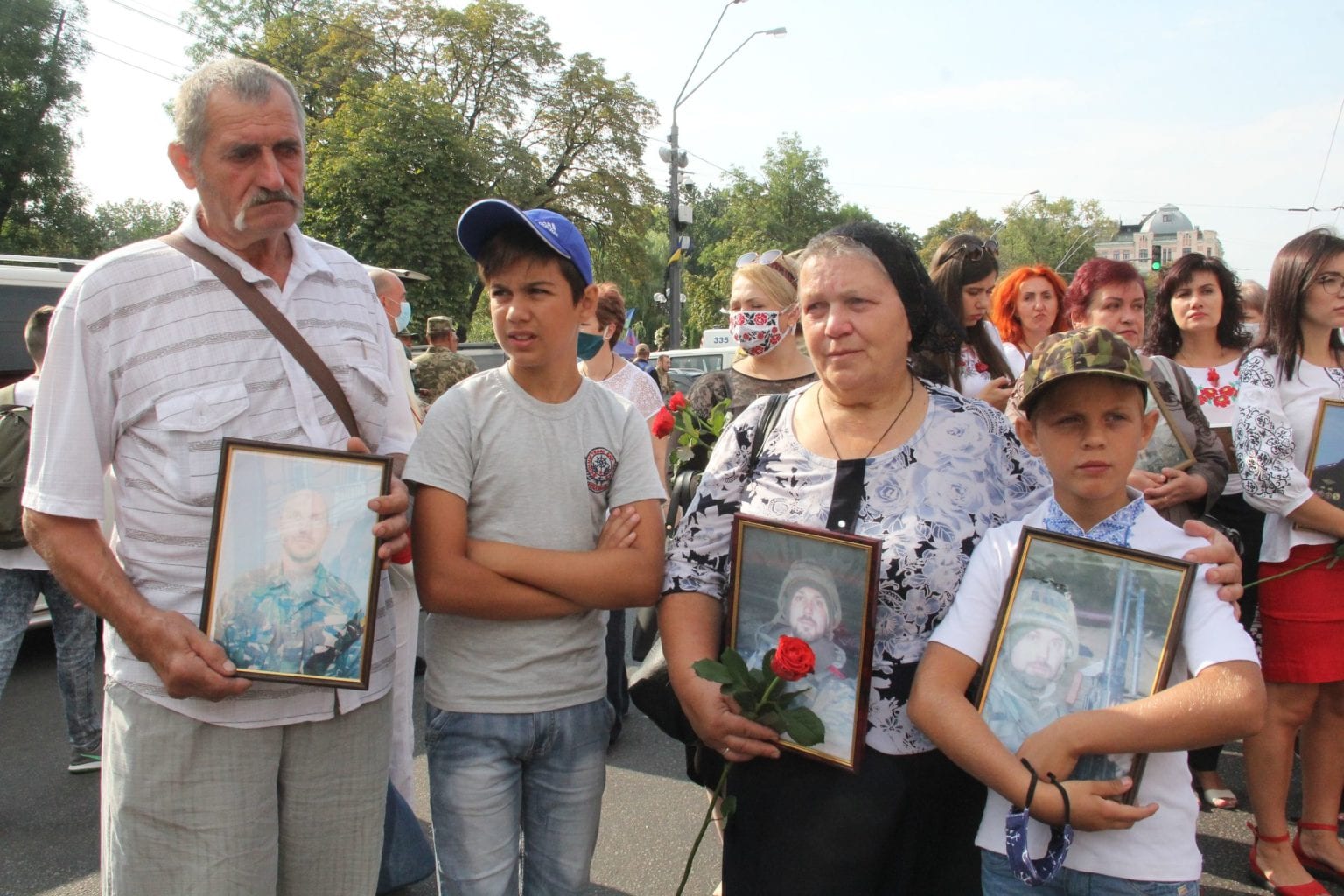 До Дня захисника України у Києві відбувся святковий марш
