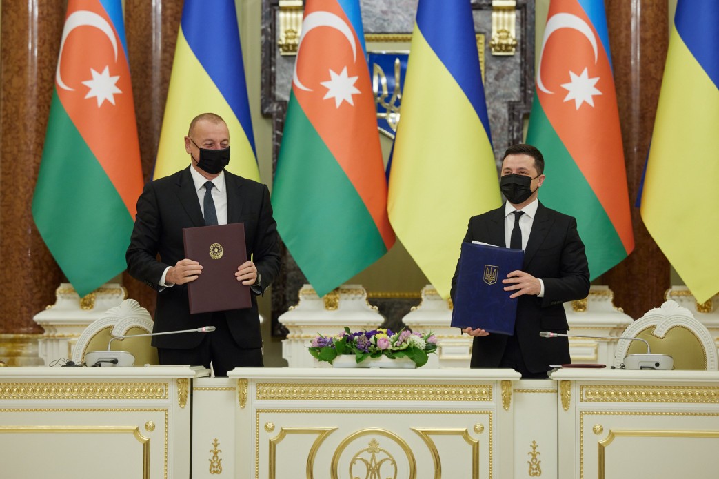 Про що домилися в Києві президенти України та Азербайджану