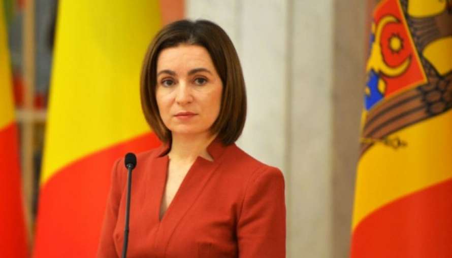 До Києва прибула президентка Молдови. Вона відвідає звільнені від окупації українські міста