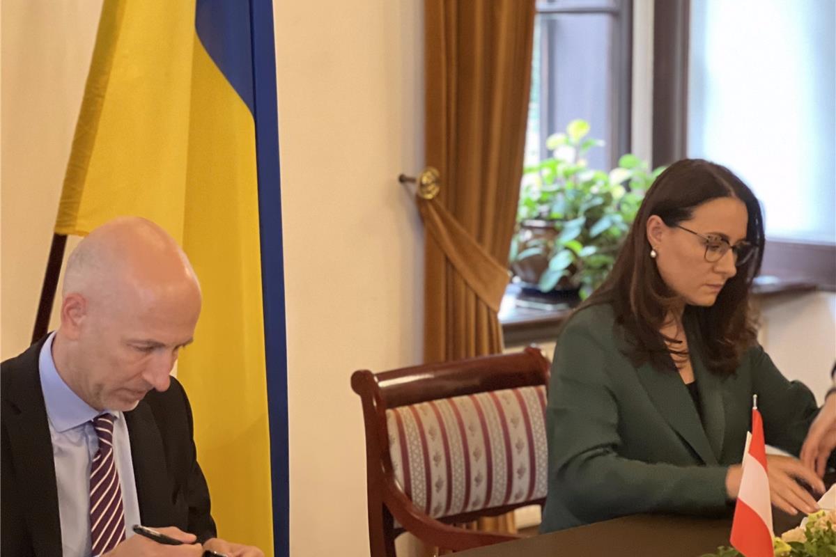 Україна та Австрія підписали угоду про економічне співробітництво