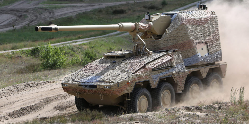 Германия передаст Украине новый пакет военной помощи, в том числе 18 САУ RCH-155