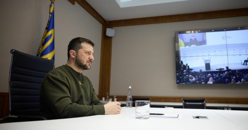 Владимир Зеленский выступил на Мюнхенской конференции по вопросам безопасности: Надо освободить Украину и Европу, нужно ускорить усилия для победы
