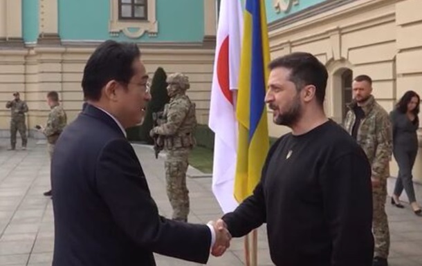 Украина-Япония: 30 миллионов на оружие для Украины, декларация об особом партнерстве и приглашение Зеленского на саммит G7