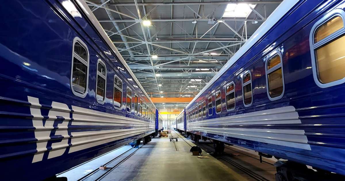Укрзалізниця уклала контракт із Крюківським заводом на постачання 22 пасажирських вагонів Укрзалізниця уклала контракт із Крюківським заводом на постачання 22 пасажирських вагонів