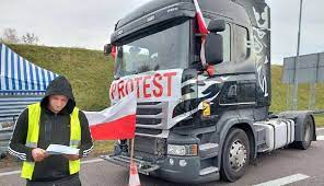 Польские перевозчики назвали дату и время начала новой акции протеста на границе с Украиной