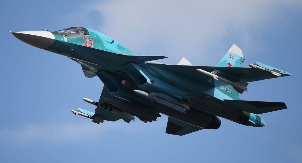 На півдні ЗСУ збили відразу три російські бомбардувальники Су-34