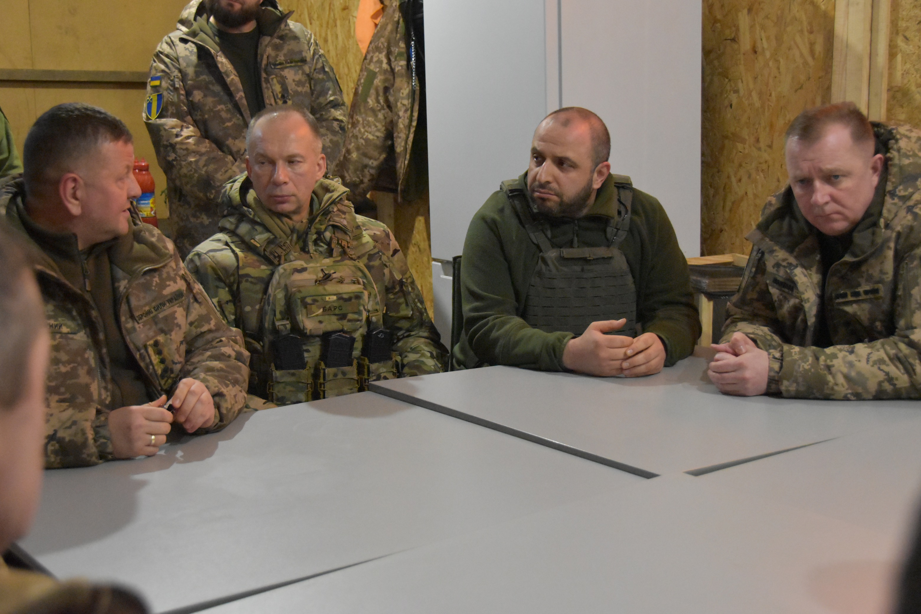 «Ворогу не сподобається»: Міністр оборони, Головнокомандувач ЗСУ та начальник Генштабу відвідали позиції Сил оборони в районі Куп’янська