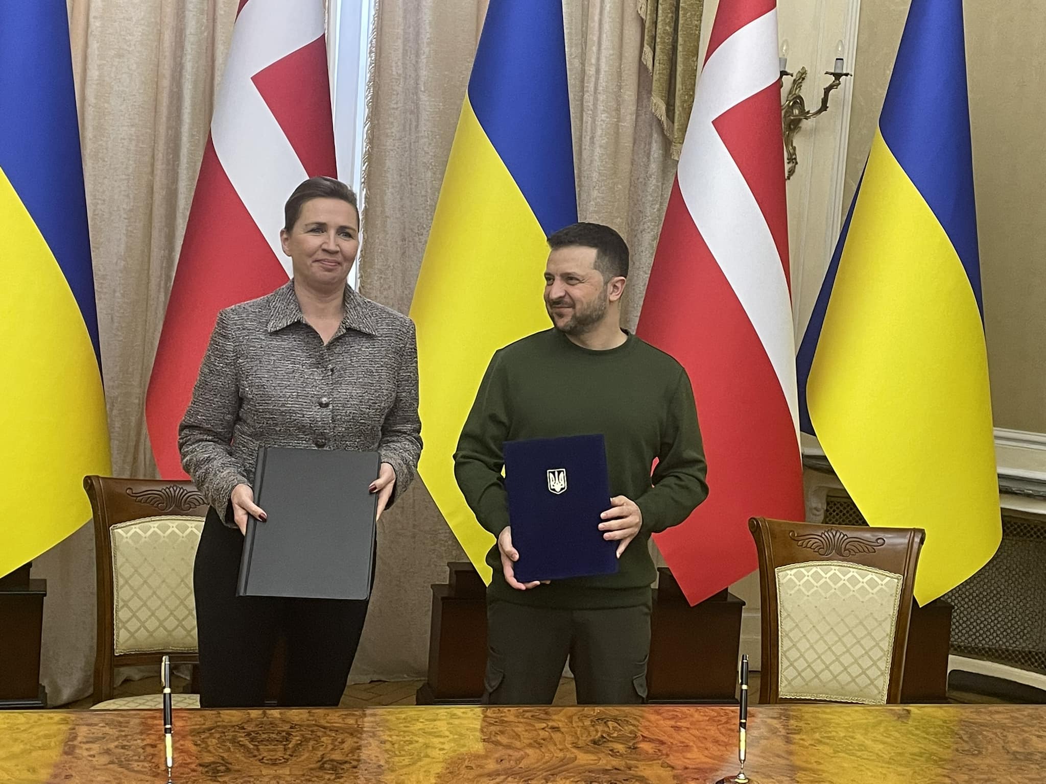 Україна та Данія підписали Угоду про співробітництво у сфері безпеки та довгострокову підтримку Україна та Данія підписали Угоду про співробітництво у сфері безпеки та довгострокову підтримку