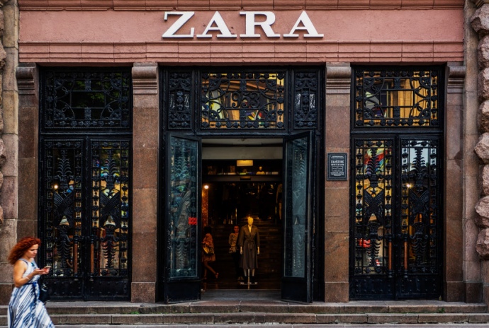 Іспанський гигант Zara повертається до України