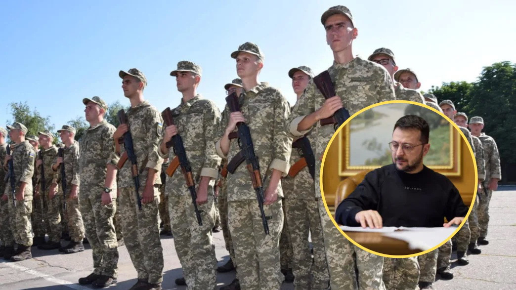 Владимир Зеленский дал добро на увольнение в запас военнослужащих срочной службы — подписан указ