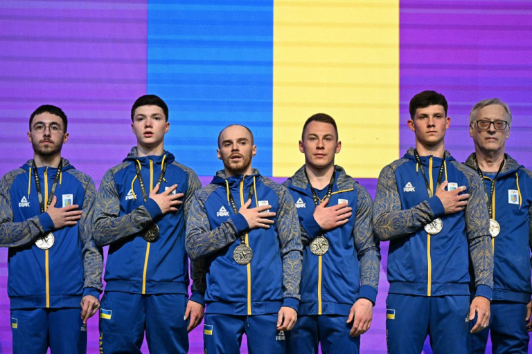 Збірна України здобула «золото» в командному багатоборстві на ЧЄ-2024 зі спортивної гімнастики Збірна України здобула «золото» в командному багатоборстві на ЧЄ-2024 зі спортивної гімнастики