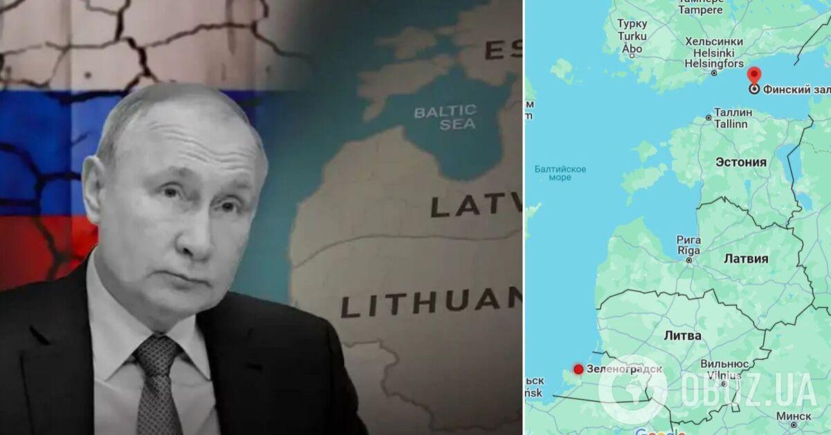 У Кремлі вирішили «відсунути» кордон із Литвою та Фінляндією в Балтійському морі