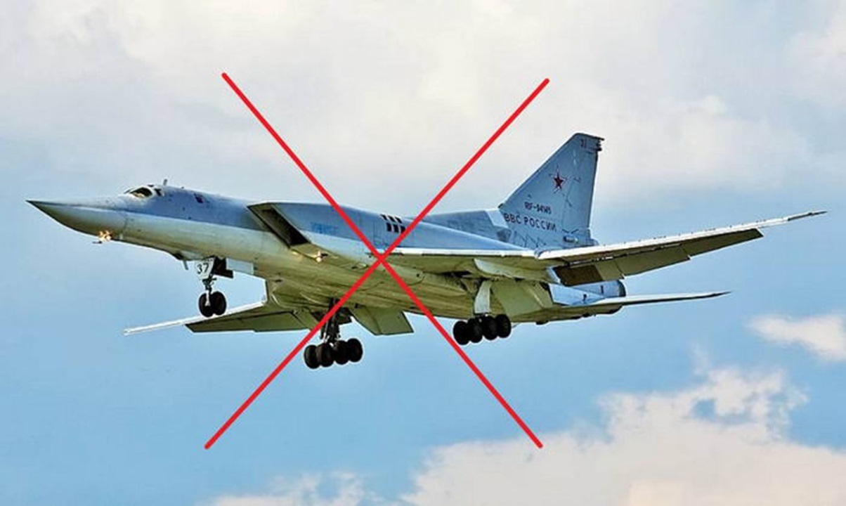 Cпівробітники ГУР встановили воєнних злочинців з числа екіпажу знищеного бомбардувальника Ту-22М3