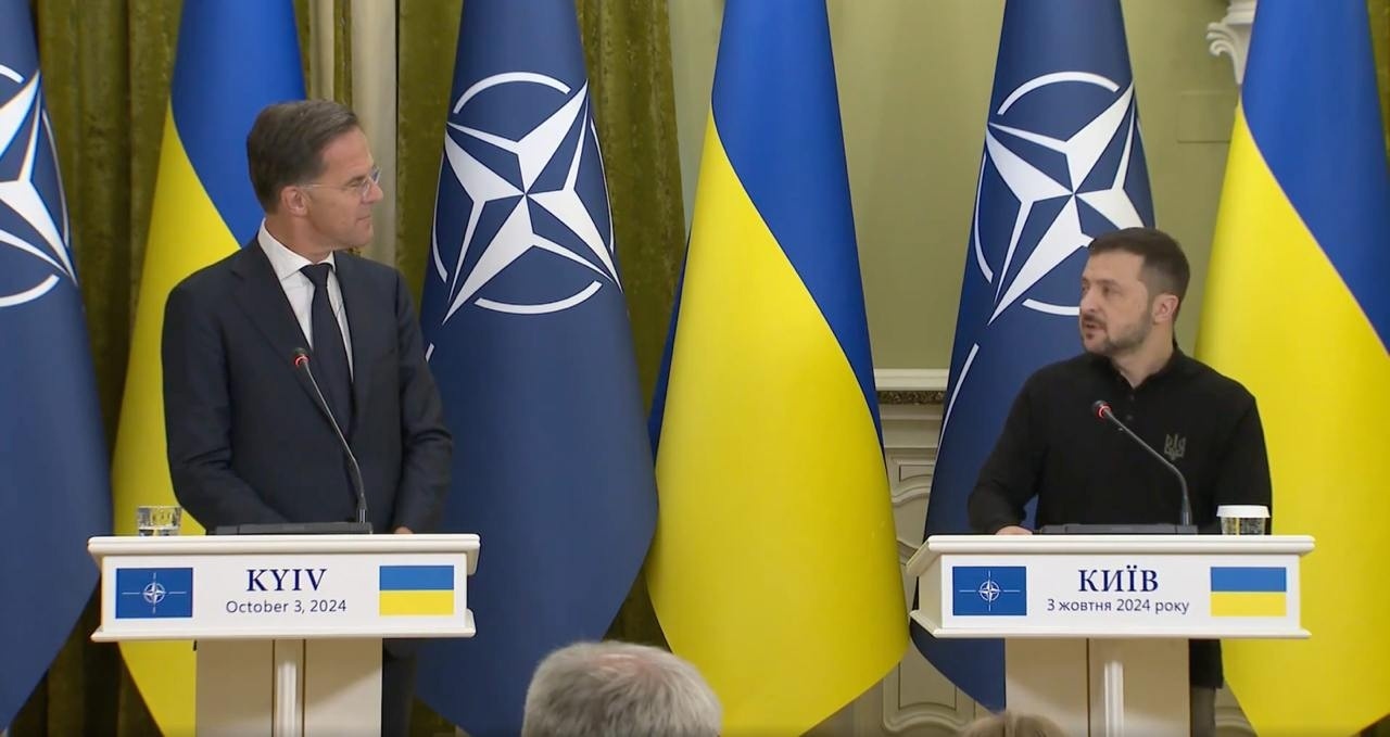 Вугледар, збиття російських цілей над Україною та удари вглиб РФ. Головне з розмови Володимира Зеленського та Марка Рютте