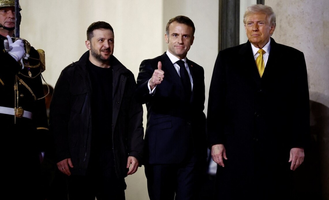 Володимир Зеленський прокоментував свою зустріч із Дональдом Трампом і Еммануелем Макроном