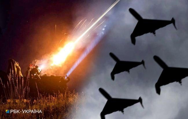 Противовоздушная оборона сбила 77 из 183 БпЛА и две баллистические ракеты. Подробности ночной атаки на Украину