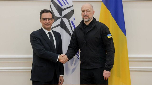 Денис Шмигаль на зустрічі з делегацією ПА НАТО обговорили тему поглиблення оборонної співпраці та розвиток українського ОПК