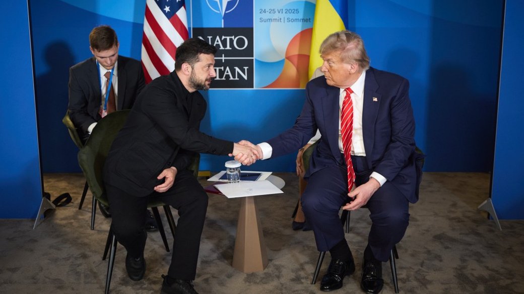 Встреча Зеленского и Трампа на саммите НАТО: о чем говорили лидеры