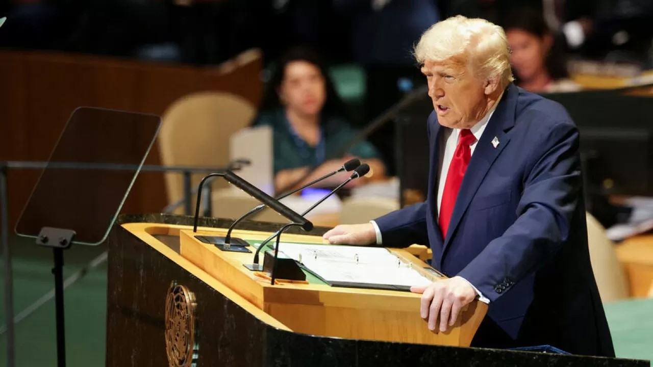 Основные тезисы выступления Трампа на Генассамблее ООН: бездействие ООН, связь войны в Украине с ошибками США и спонсоры войны Основные тезисы выступления Трампа на Генассамблее ООН: бездействие ООН, связь войны в Украине с ошибками США и спонсоры войны