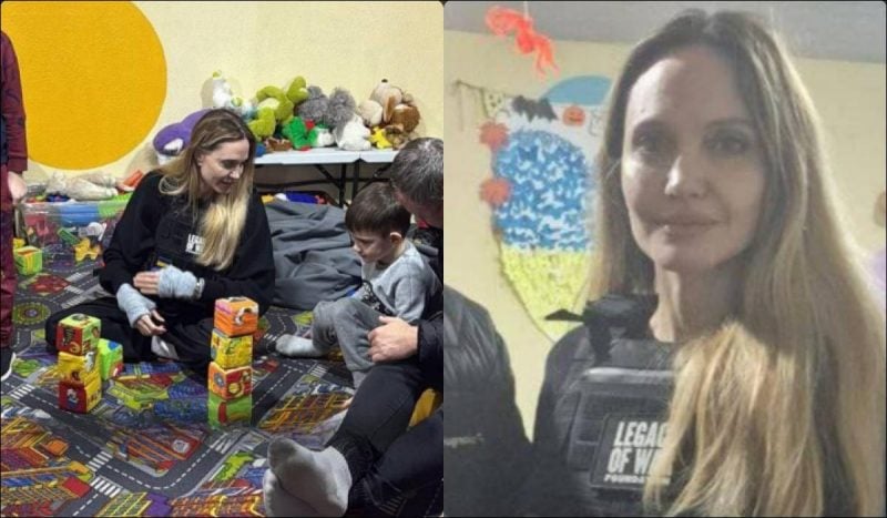 Анджеліна Джолі приїхала до України, відвідала Херсон й отримала пам’ятну відзнаку міста-героя. Не обійшлося без пригод