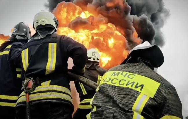 Дрони ССО атакували нафтобазу «Гвардійська» у тимчасово окупованому Криму