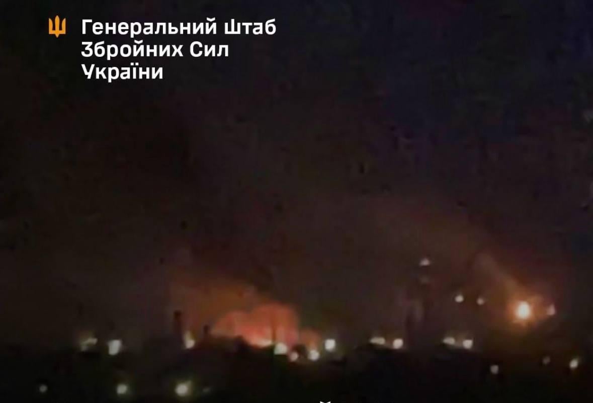 У Генштабі ЗСУ повідомили про ураження Рязанського НПЗ і станції «Небо-У» в Криму