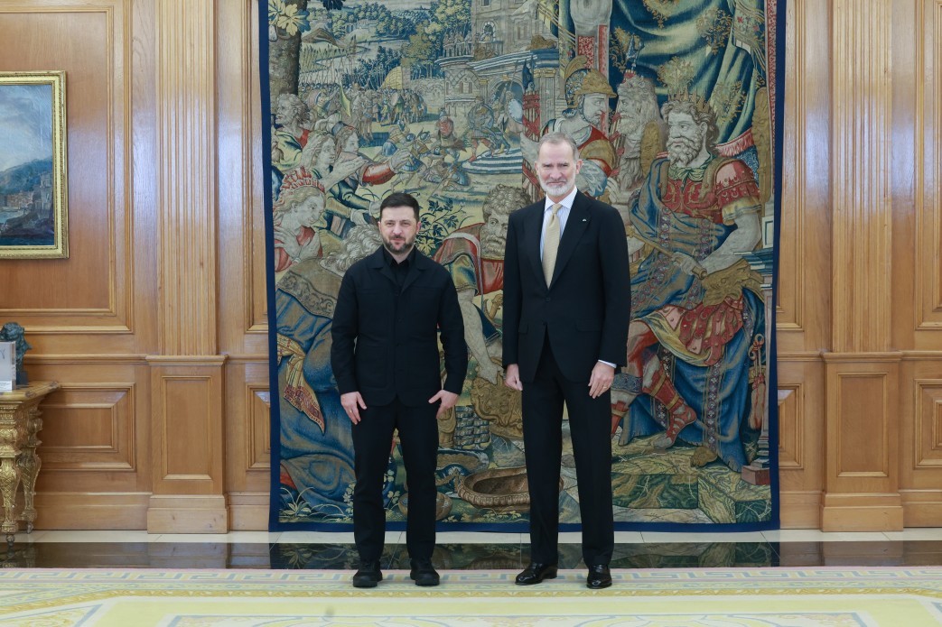 Встреча Зеленского с королем Испании: президент в Мадриде