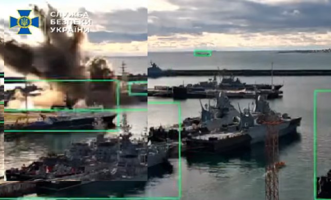 У Новоросійську СБУ вперше підірвала російську субмарину підводними дронами Sub Sea Baby (ВІДЕО)