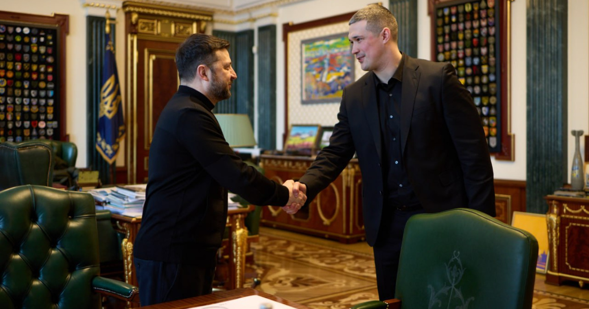 Зеленський очікує від Федорова закриття дефіцитів в фінансуванні оборони та збільшення забезпечення воїнів на передовій