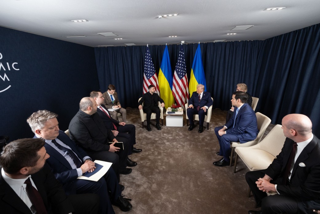 Зеленський розповів, про що домовився з Трампом у Давосі