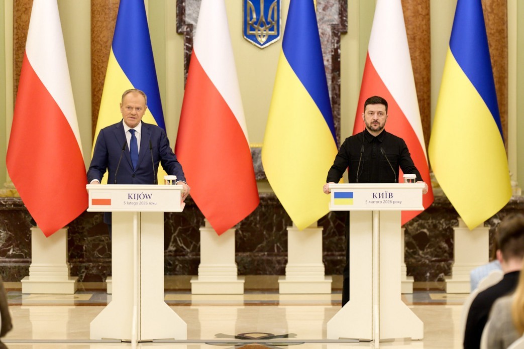 Росія вимагає міжнародного визнання Донбасу своїм – Зеленський прокоментував після брифінгу з Туском. Основні тези виступу