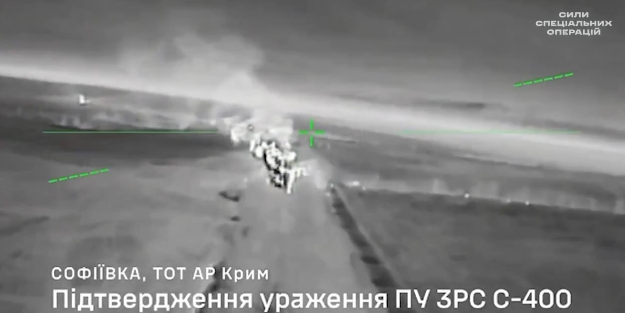 Дроны Сил специальных операций уничтожили дорогостоящие системы ПВО России в Крыму
