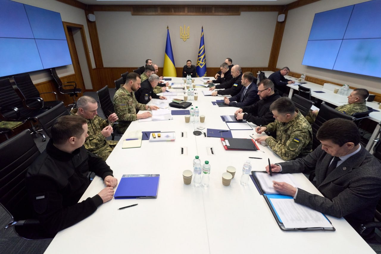 Zelensky held a regular meeting of the Headquarters of the Supreme Commander-in-Chief. The main topic was the situation in Iran