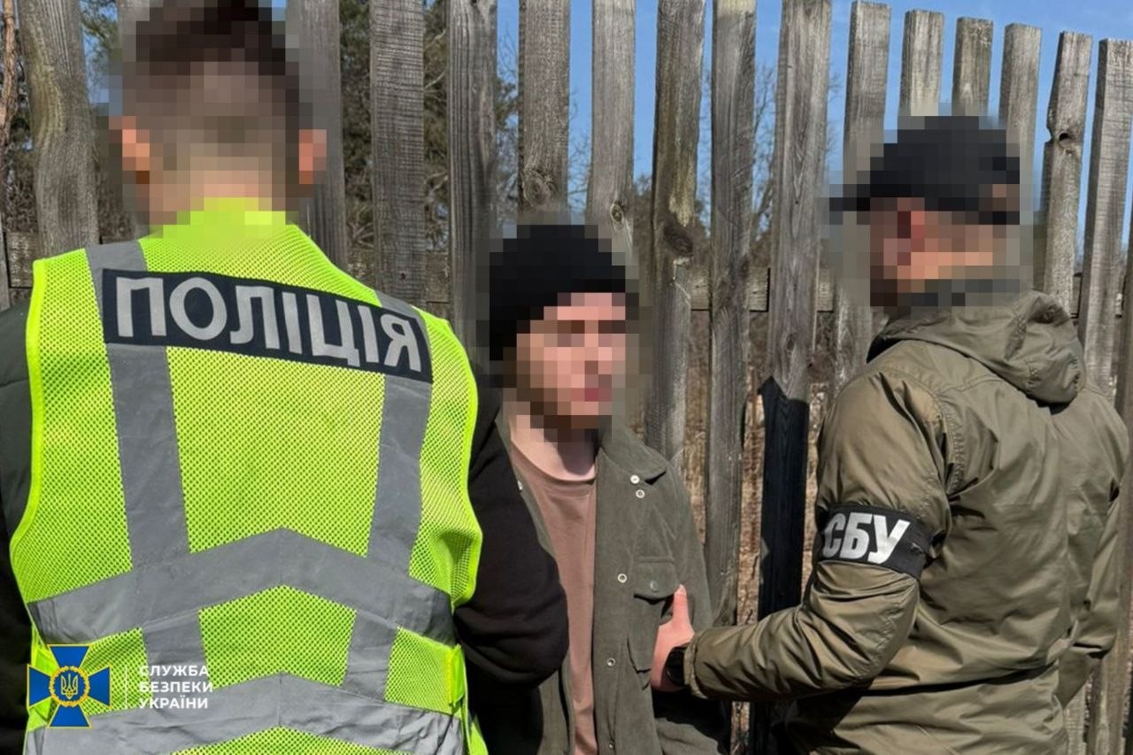 SBU and police detained the perpetrator of the terrorist attack in Bucha, who was recruited by Russian special services (PHOTOS)