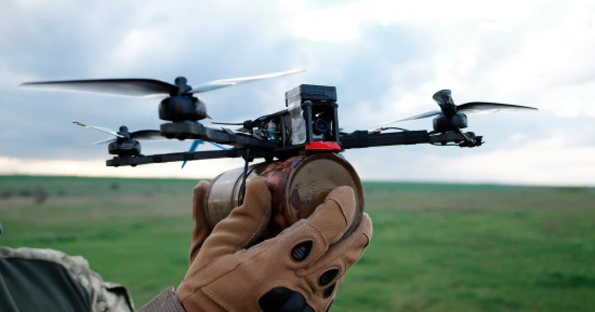 WAR ALPHABET. FPV Drone