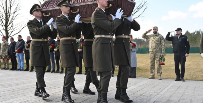 The Verkhovna Rada adopted a law on a military farewell ritual for the fallen military, whose bodies were not found (cenotaph)