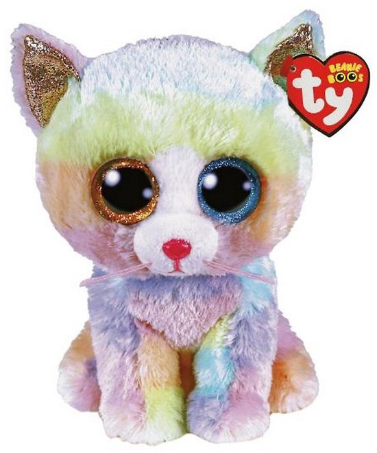 TY Beanie Boo's Heather Cat 15 cm