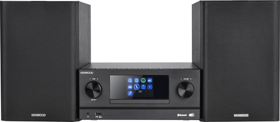 Kenwood Smart Hi-fi Microketen Zwart (m-9000s-b)