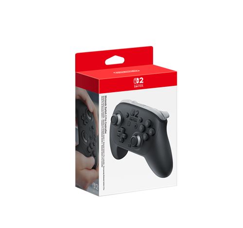 Nintendo Switch 2 Pro Controller Zwart Bluetooth Gamepad Analoog/digitaal Nintendo Switch 2