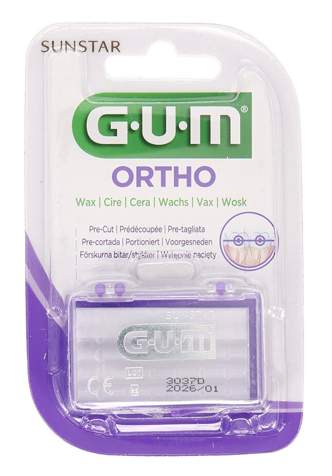 GUM Ortho Wax 1